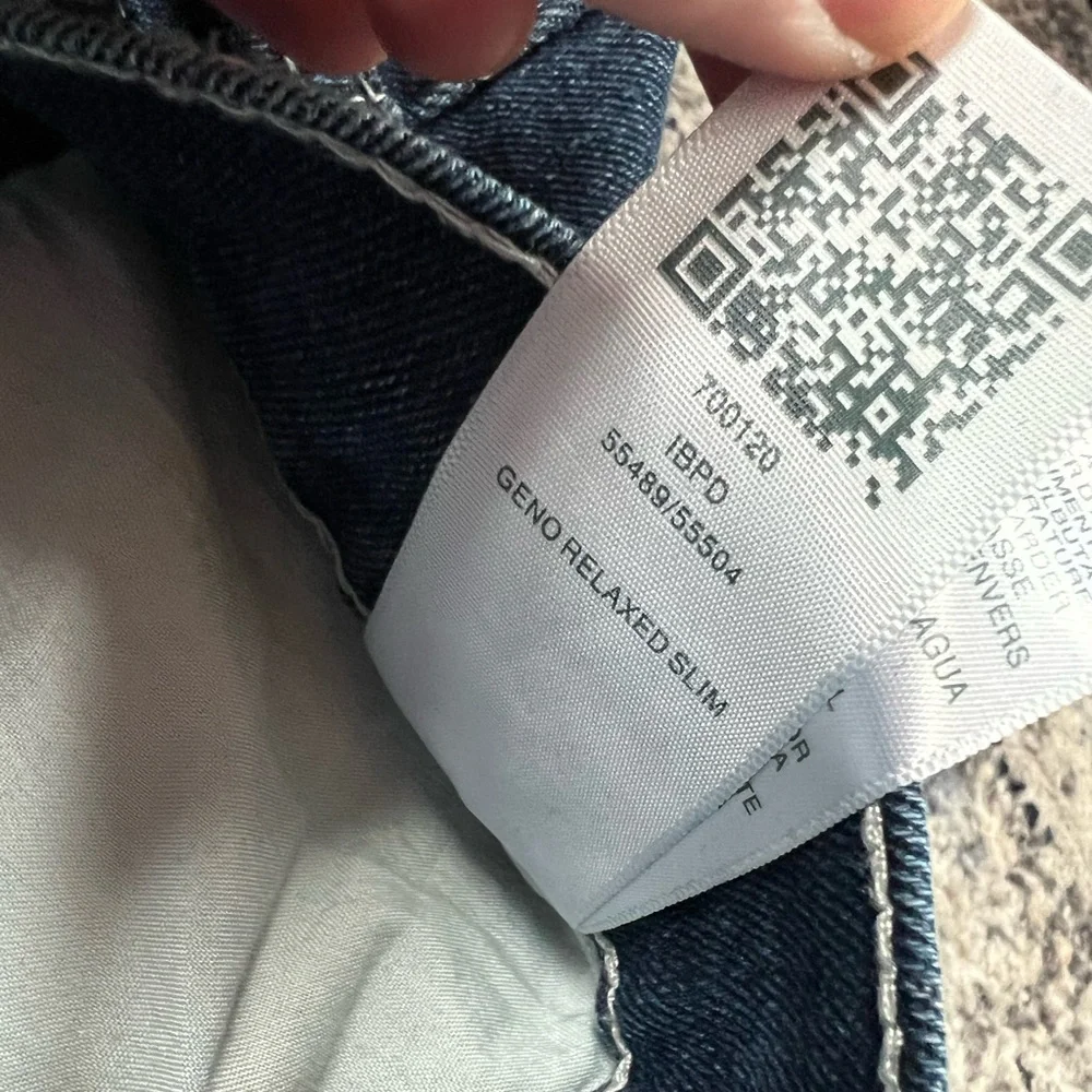 True Religion Men’s Geno Relaxed Slim Jeans 36